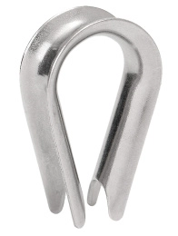 Коуш 5 мм нерж (10014297)